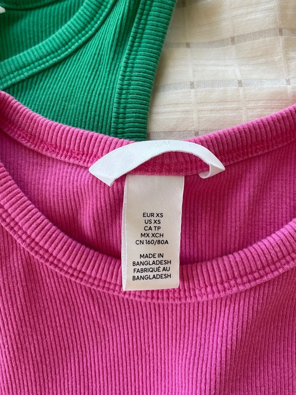 H&M 2-Pack High Neck Ribbed Tanks - Picture 6 of 6